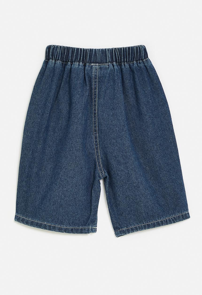 Pop Candy - Denim shorts - navy denim