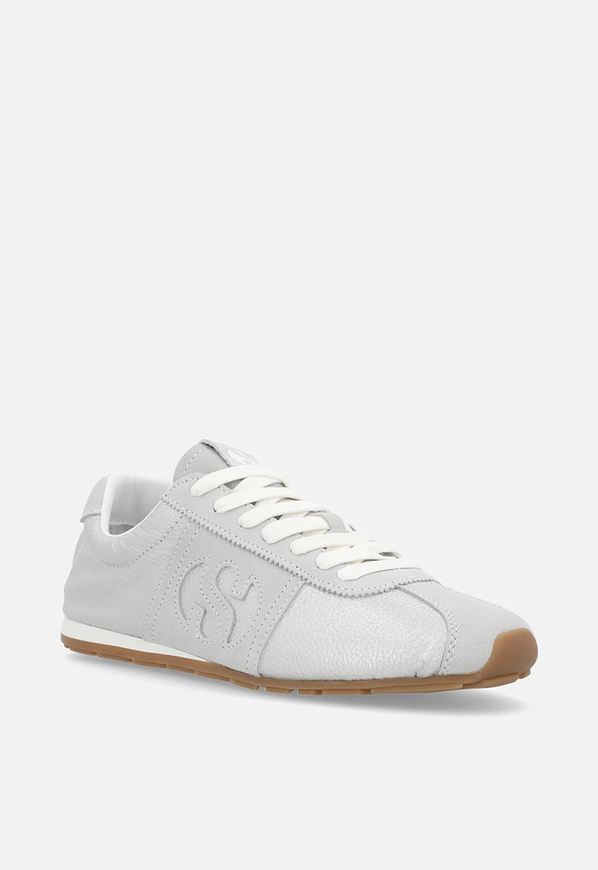SUPERGA - Vesta ballerina sneaker - silver & lt grey