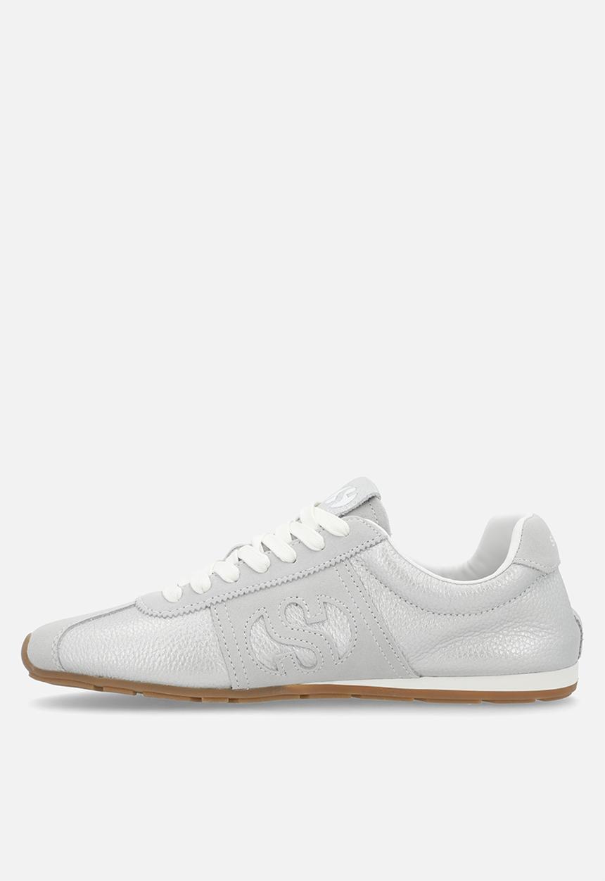 SUPERGA - Vesta ballerina sneaker - silver & lt grey