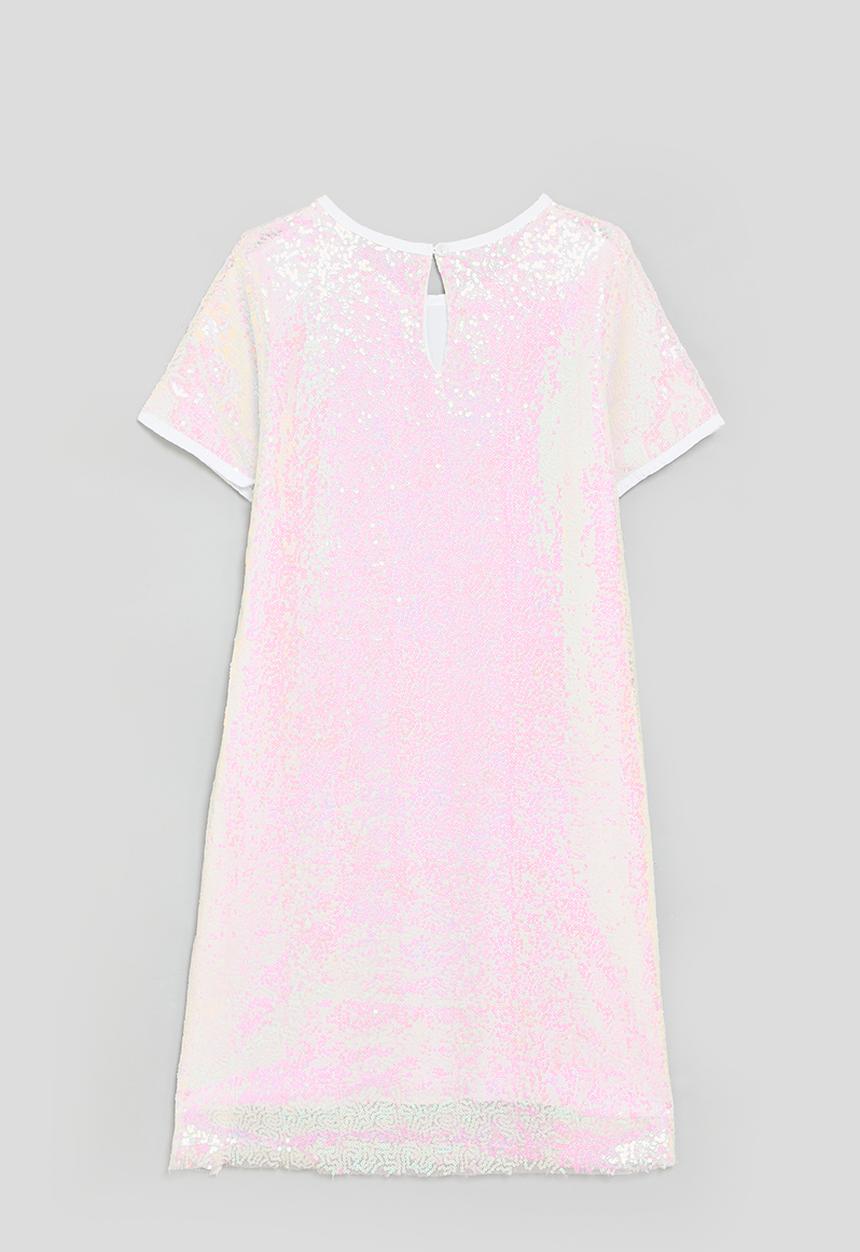 Pop Candy - Short sleeve occasion dress - multi ombre/lumo sequins