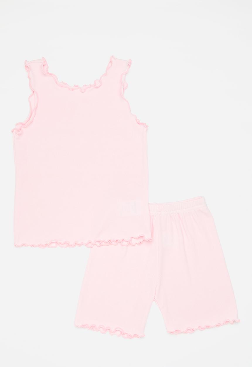 Pop Candy - Vest & shorts pj set - mimi pink