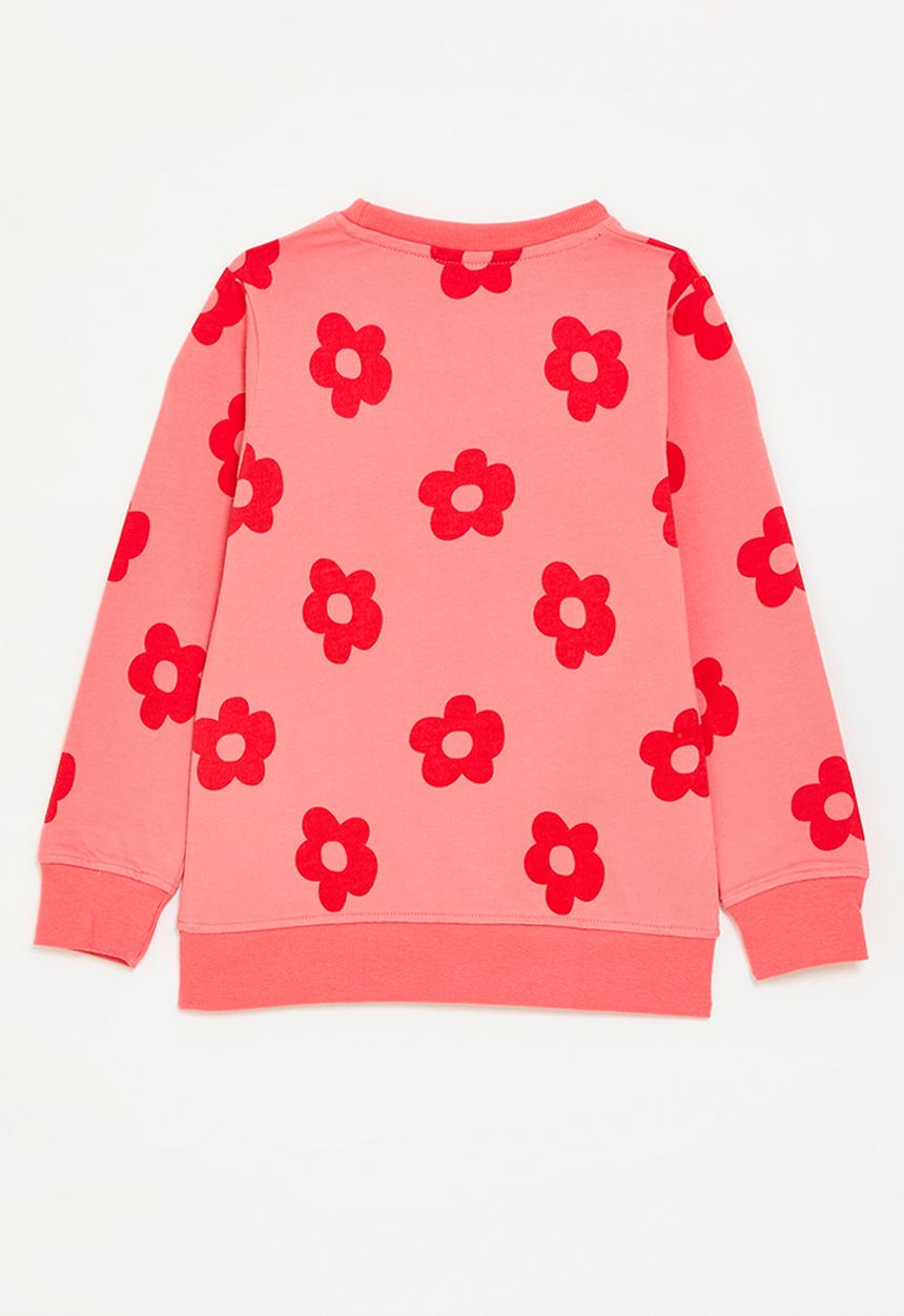 Pop Candy - Printed sweatshirt - pink/flowers