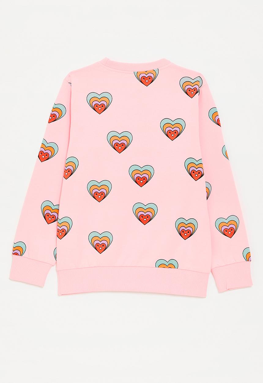 Pop Candy - Printed sweatshirt - pink/hearts