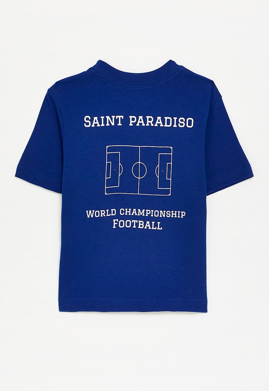 Pop Candy - Graphic tee - royal blue