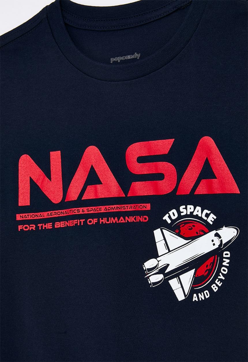 Pop Candy - Nasa tee - navy