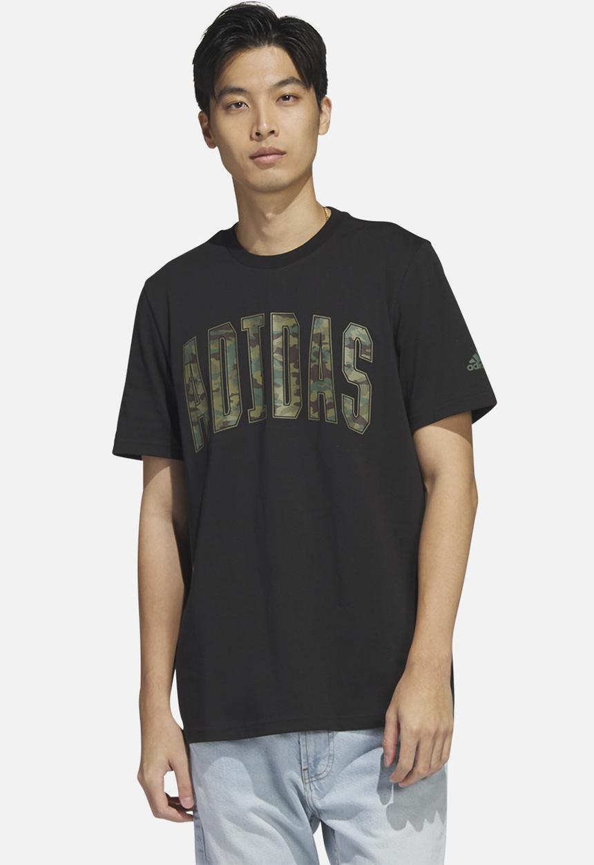 adidas Originals - Sportswear Camo Tee - Black
