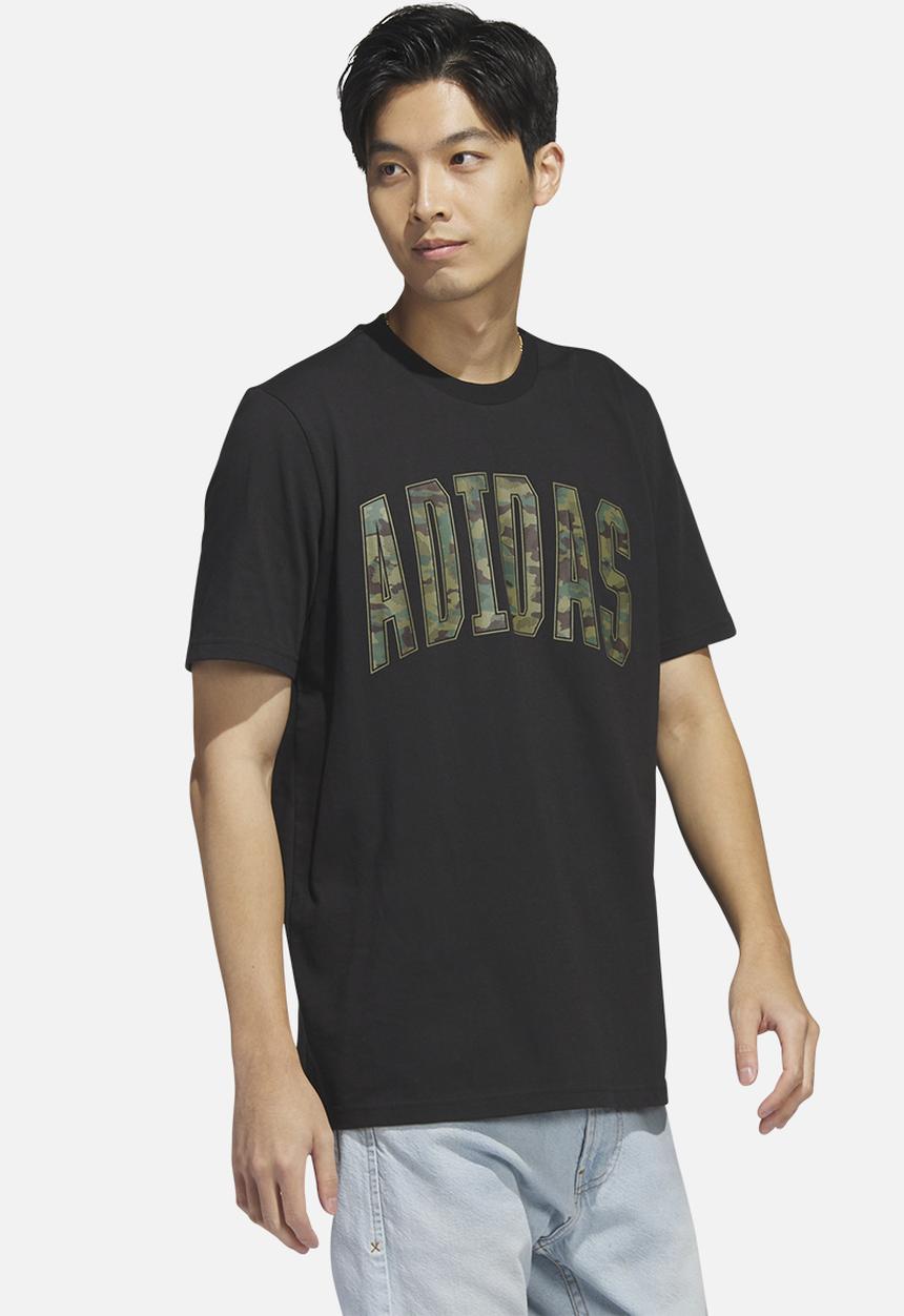 adidas Originals - Sportswear Camo Tee - Black