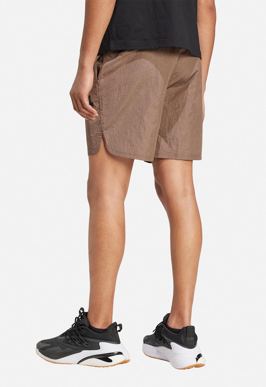 adidas Performance - City Escape Woven Shorts - Brown