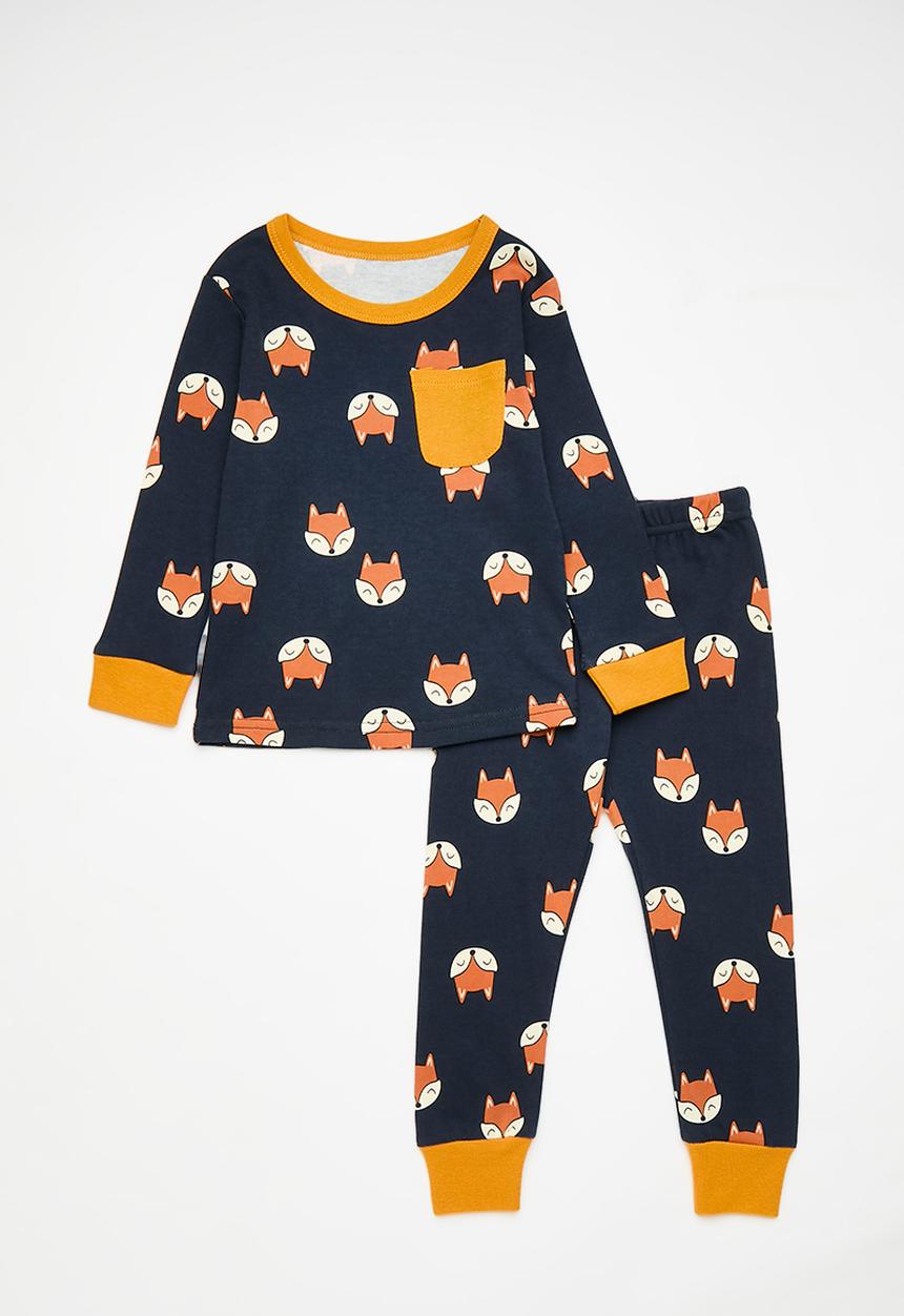 Pop Candy - Printed pj set - blue multi