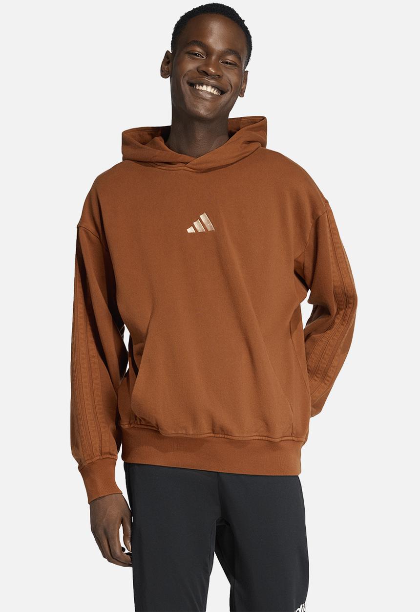 adidas Performance - All season FT Hoodie - Brown