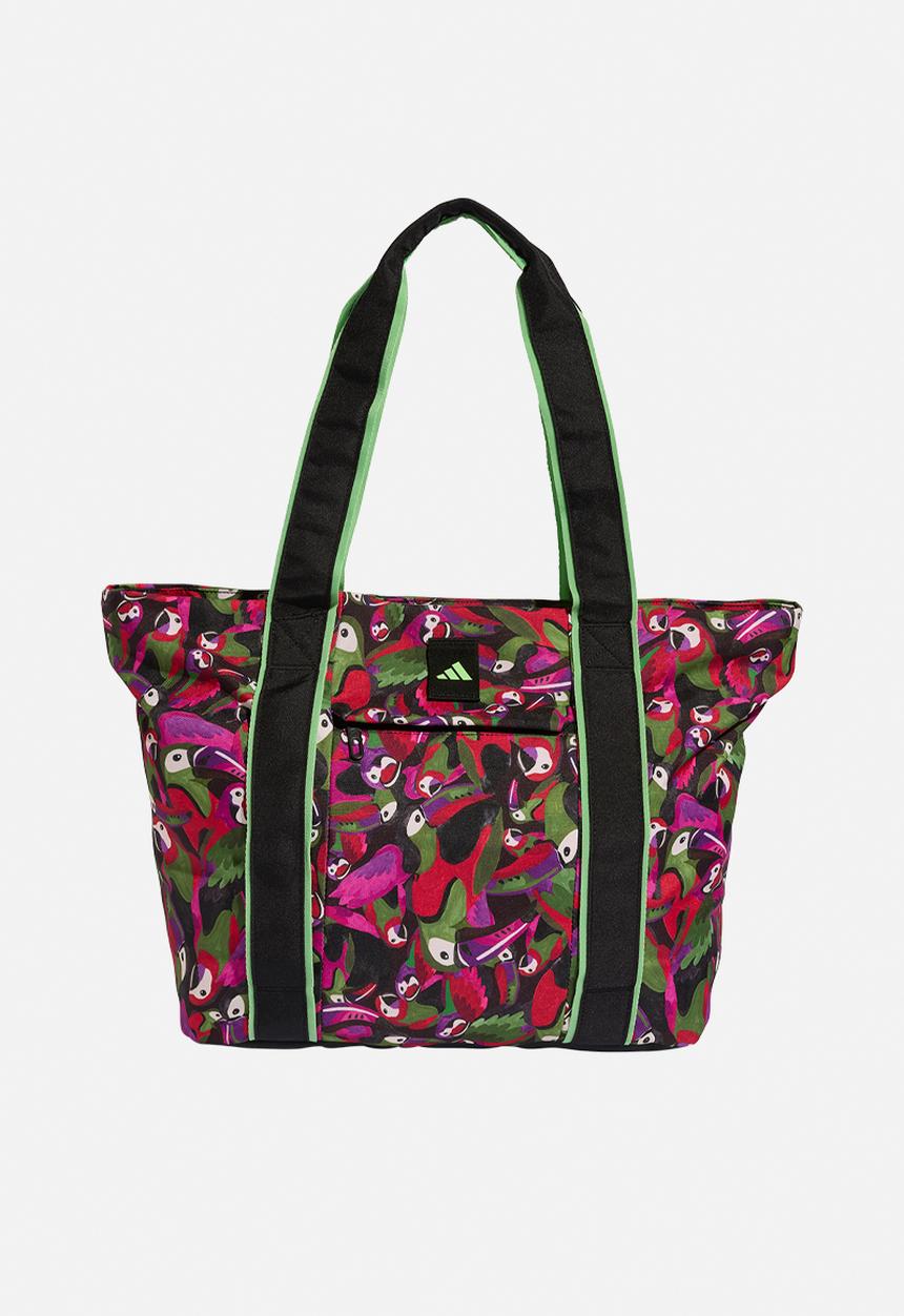 adidas Performance - W farm tote - black/glory purple/active maroon