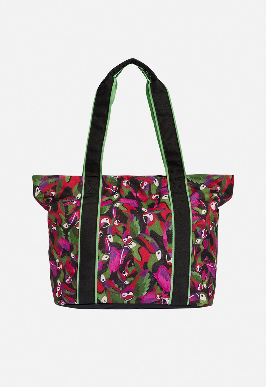 adidas Performance - W farm tote - black/glory purple/active maroon