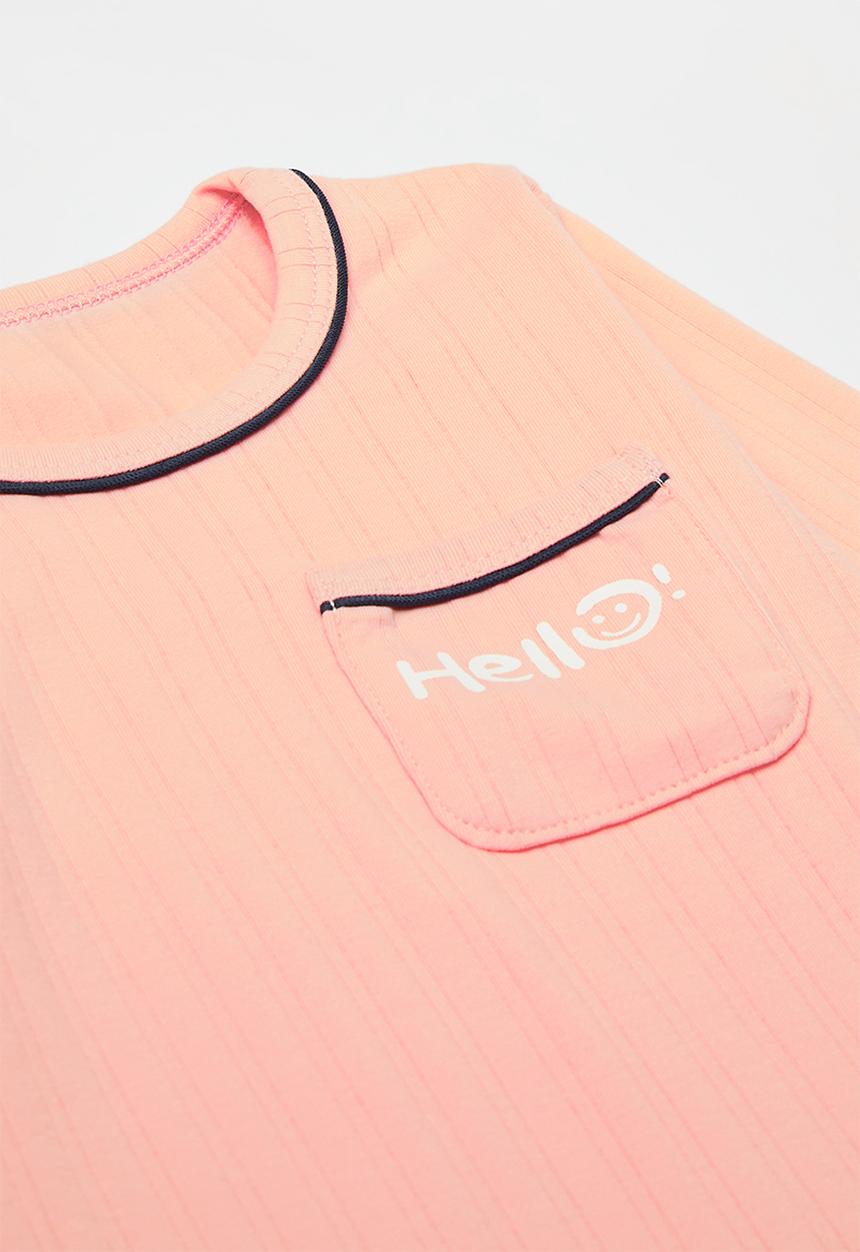 Pop Candy - Plain pj set - rose