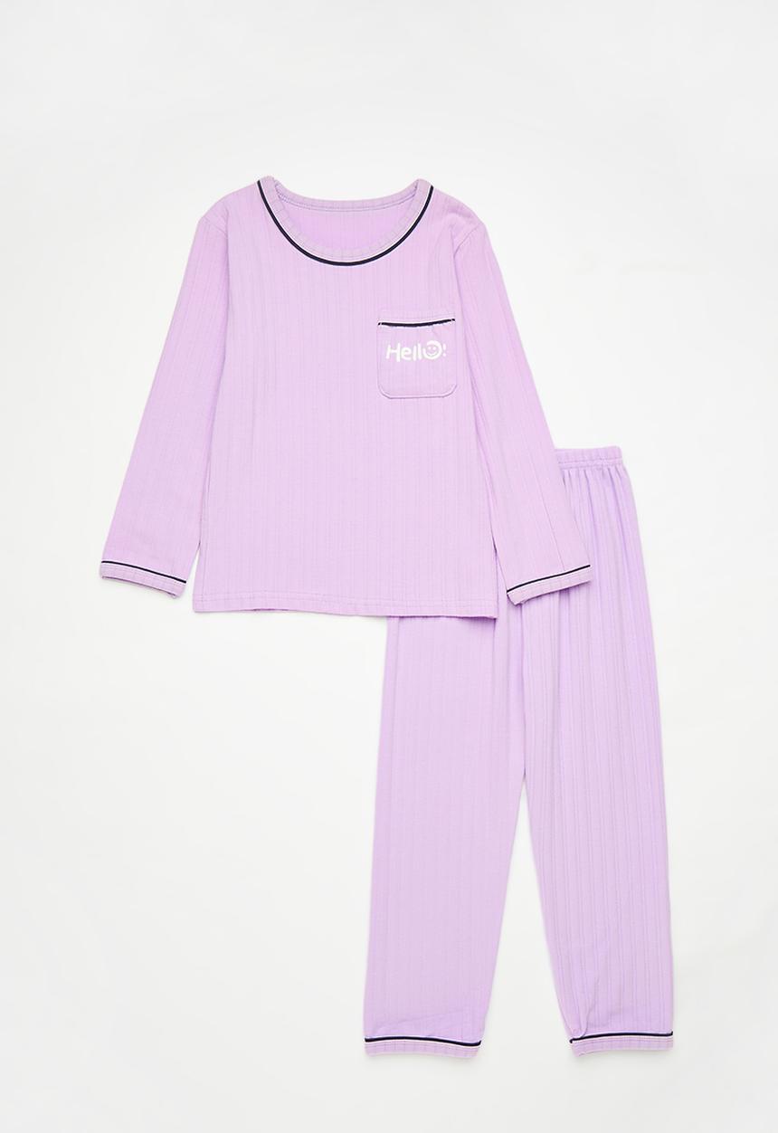 Pop Candy - Plain pj set - lavender