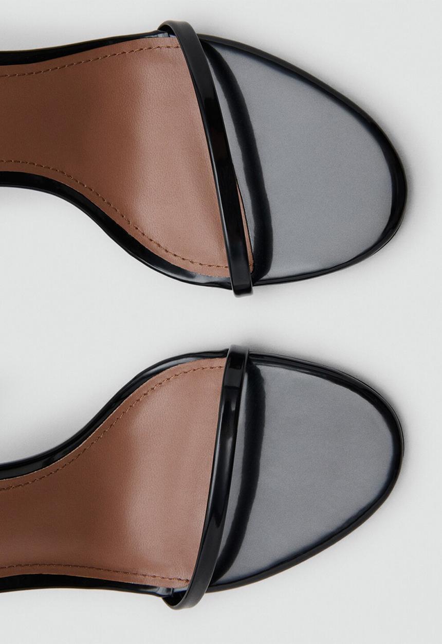 MANGO - Fina heel - black
