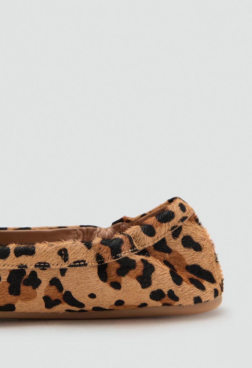 MANGO - Dancing1 suede loafer - medium brown