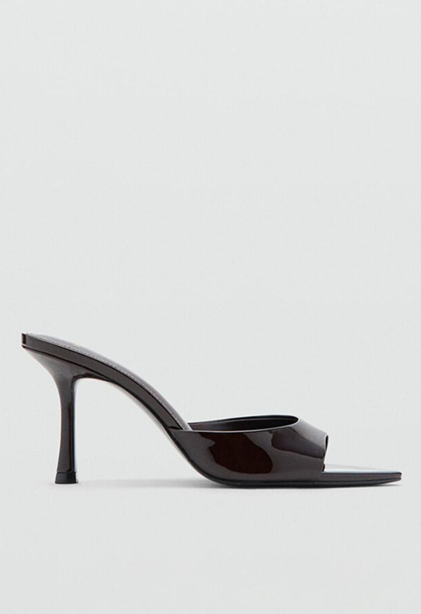 MANGO - Pepygr heel - dark red