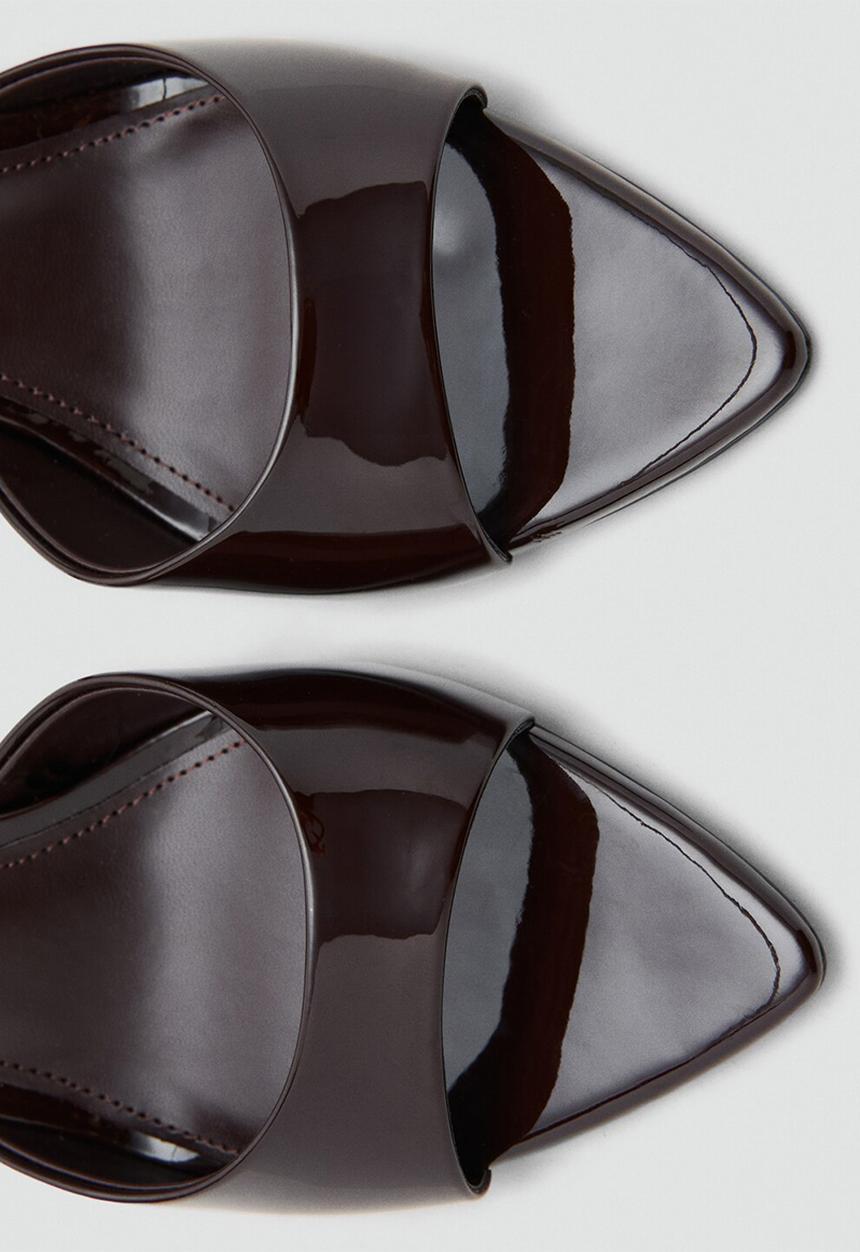 MANGO - Pepygr heel - dark red