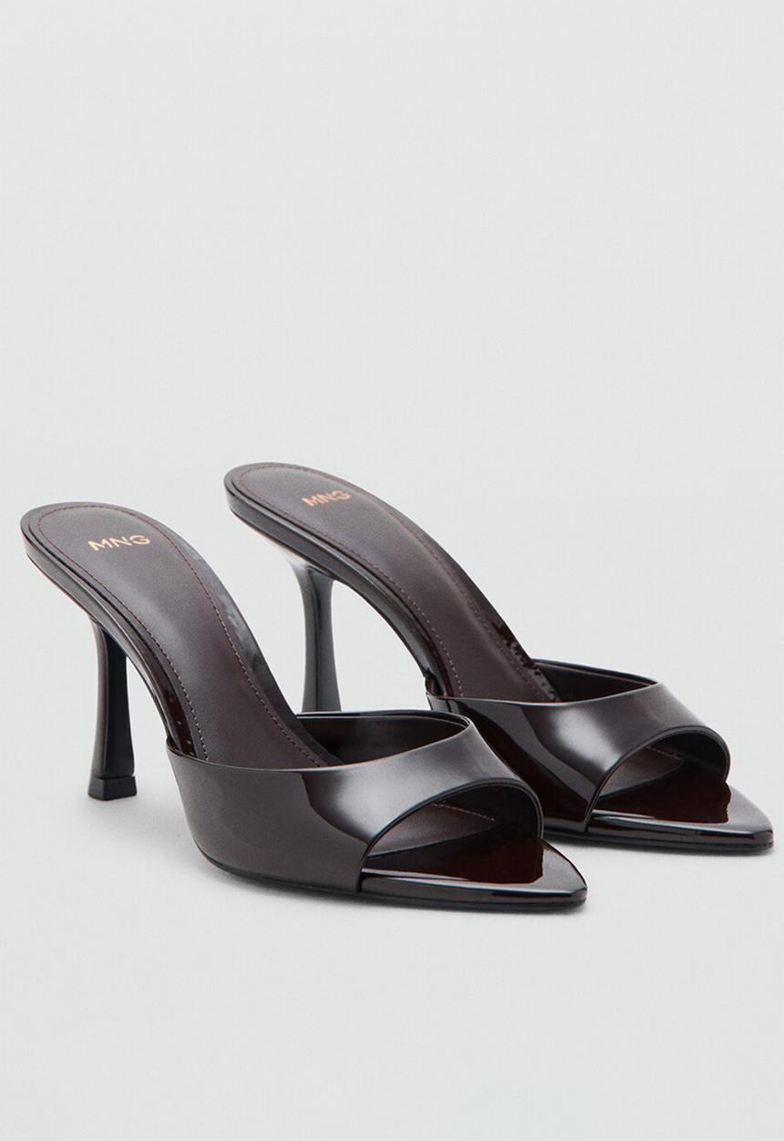 MANGO - Pepygr heel - dark red