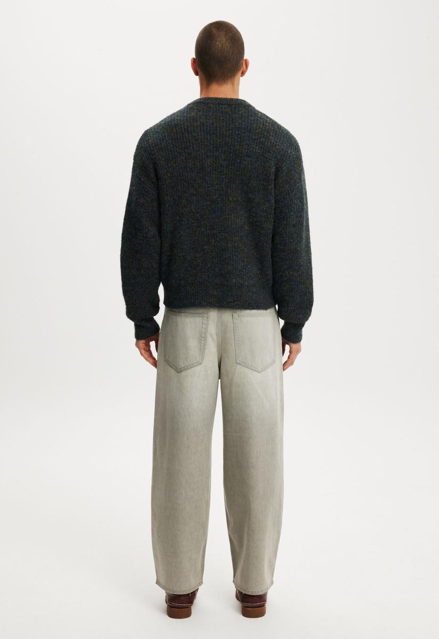 Cotton On - Baggy Balloon Jean - Pleat Ash Grey