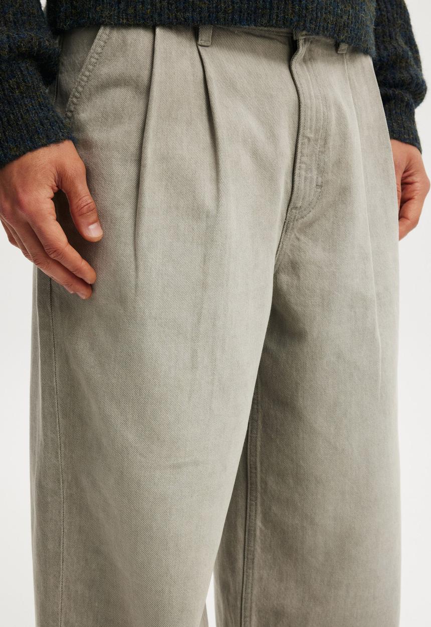 Cotton On - Baggy Balloon Jean - Pleat Ash Grey