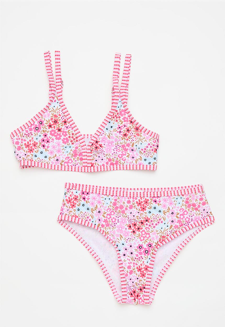 Pop Candy - Floral bikini set - pink/multi