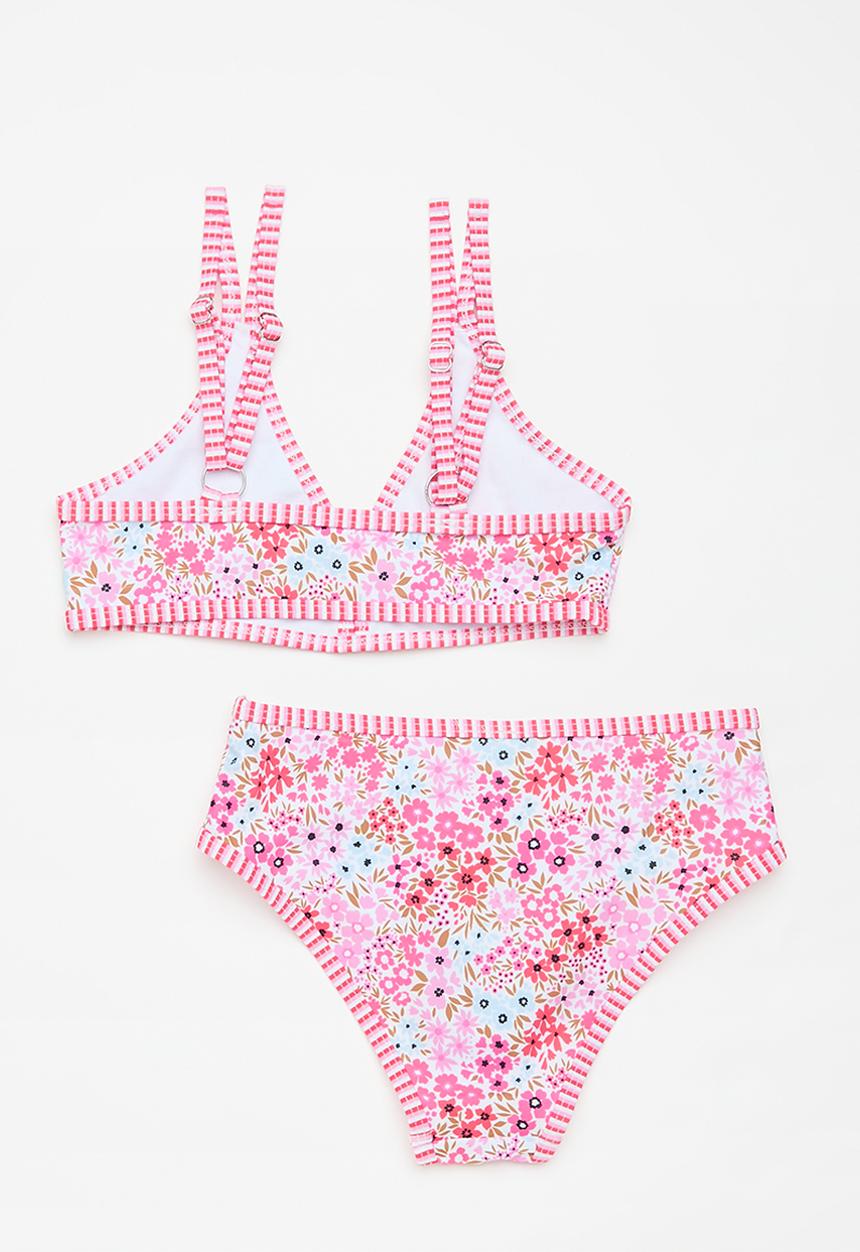 Pop Candy - Floral bikini set - pink/multi