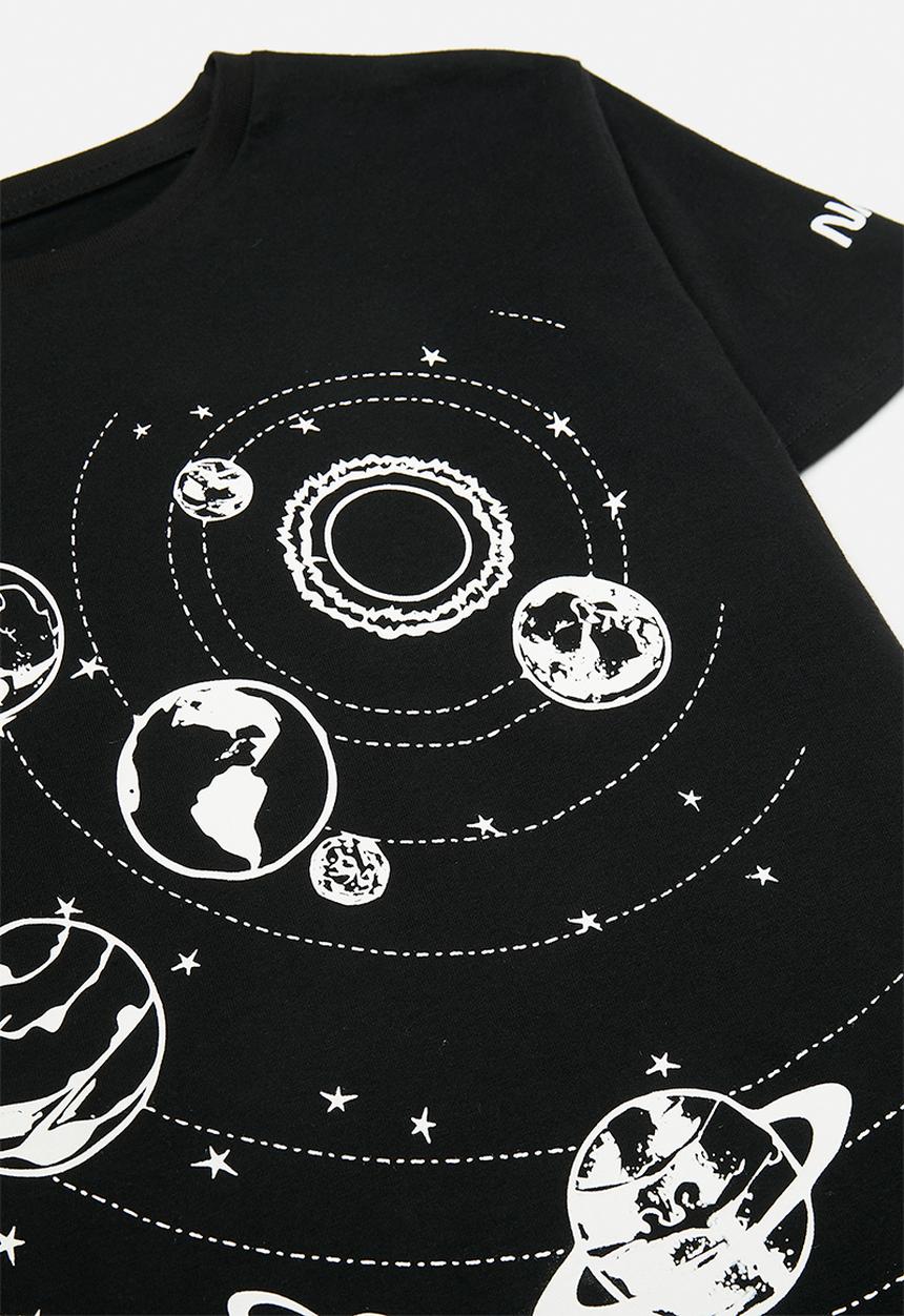 Pop Candy - Nasa pj set - black