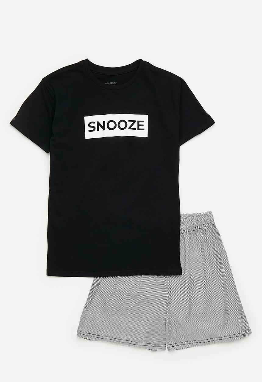 Pop Candy - Pj set - black/stripe