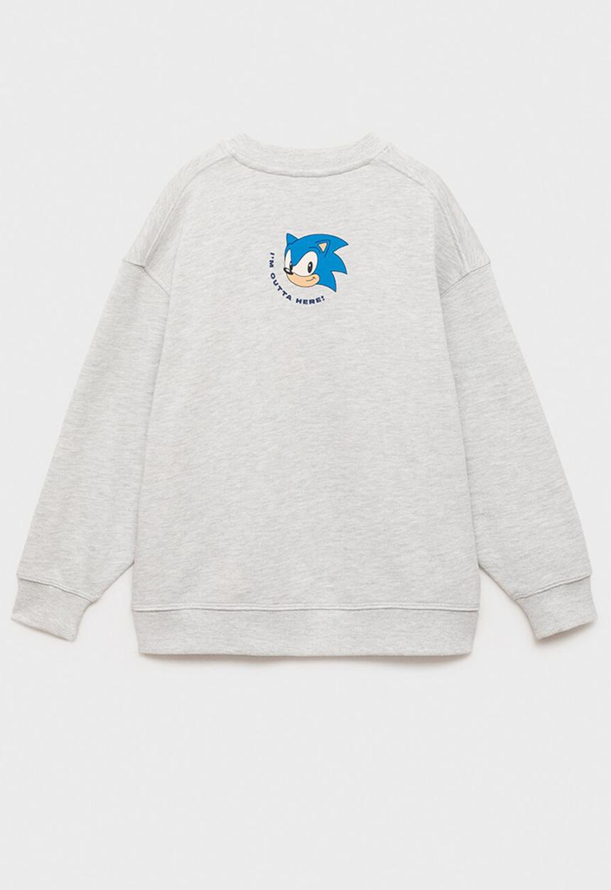 MANGO - Sweatshirt sonicthe - medium grey