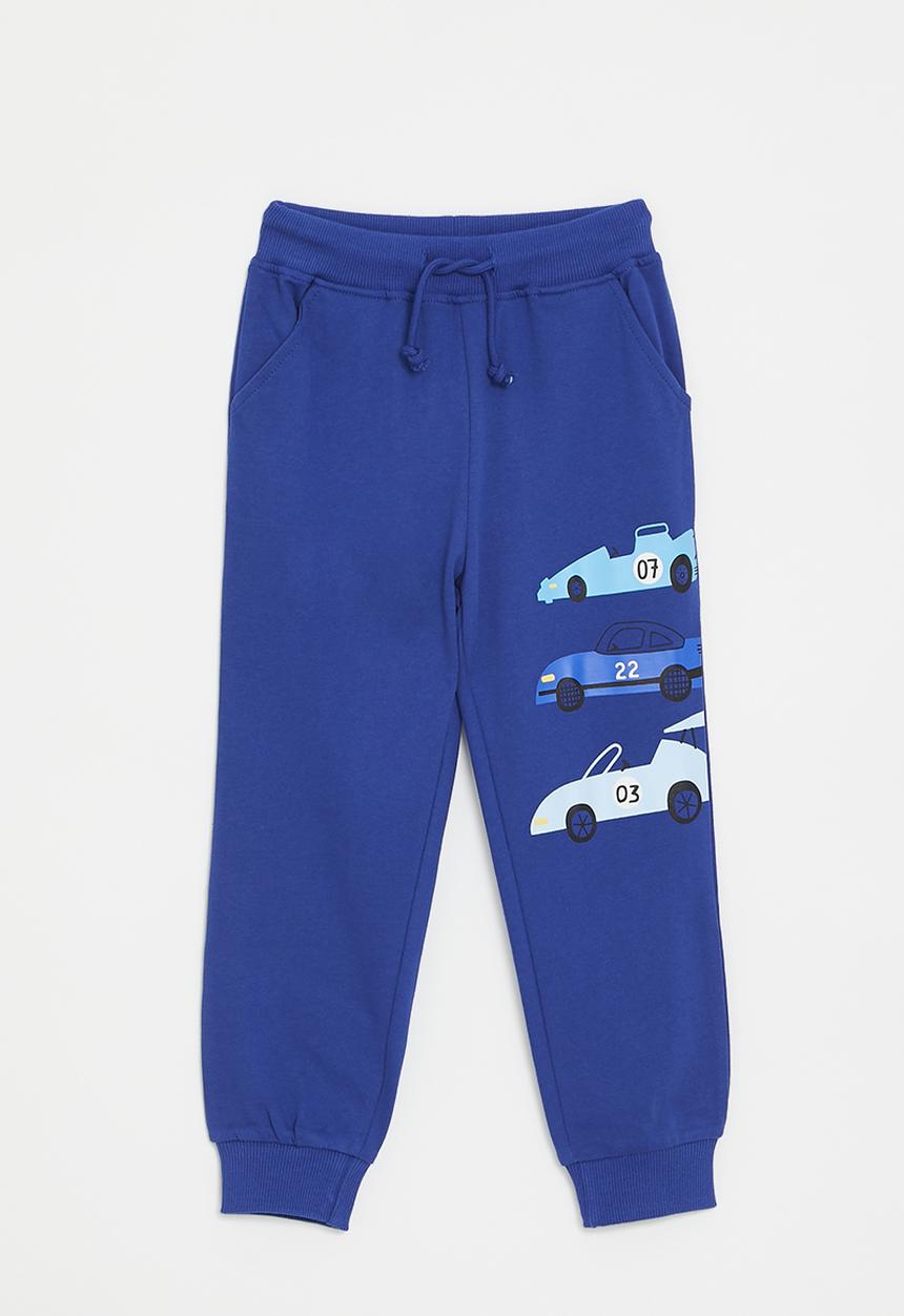 Pop Candy - Printed jogger - royal blue/cars