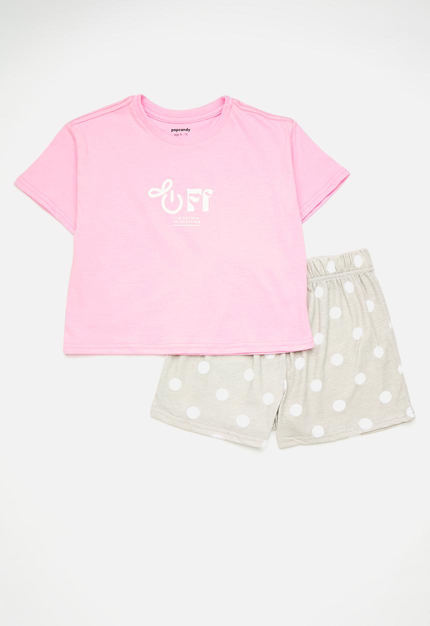 Pop Candy - Pj set - pink/aop