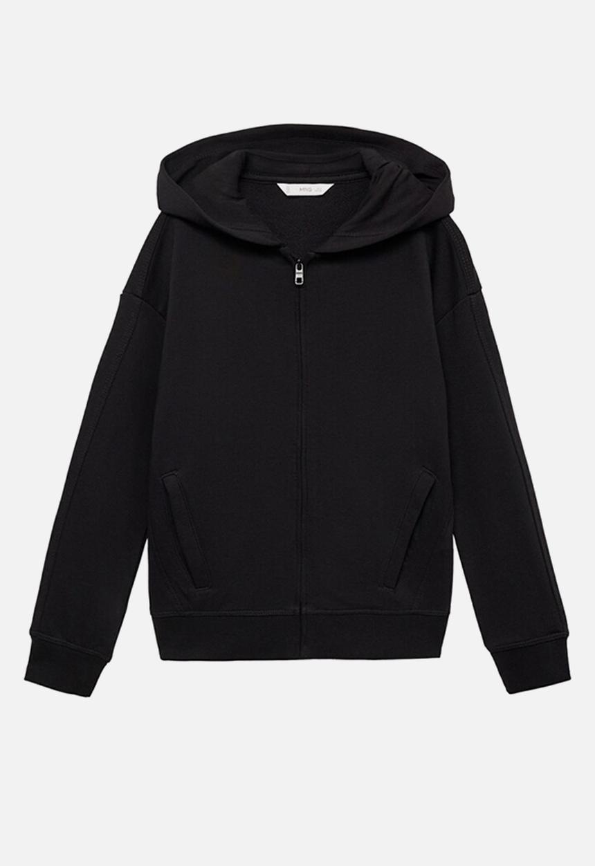 MANGO - Sweatshirt francia - black