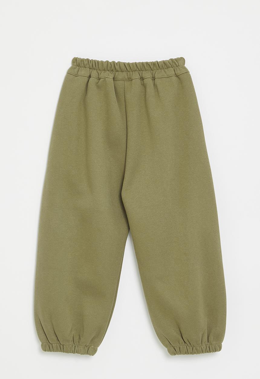 Pop Candy - Cuffed jogger pants - olive green