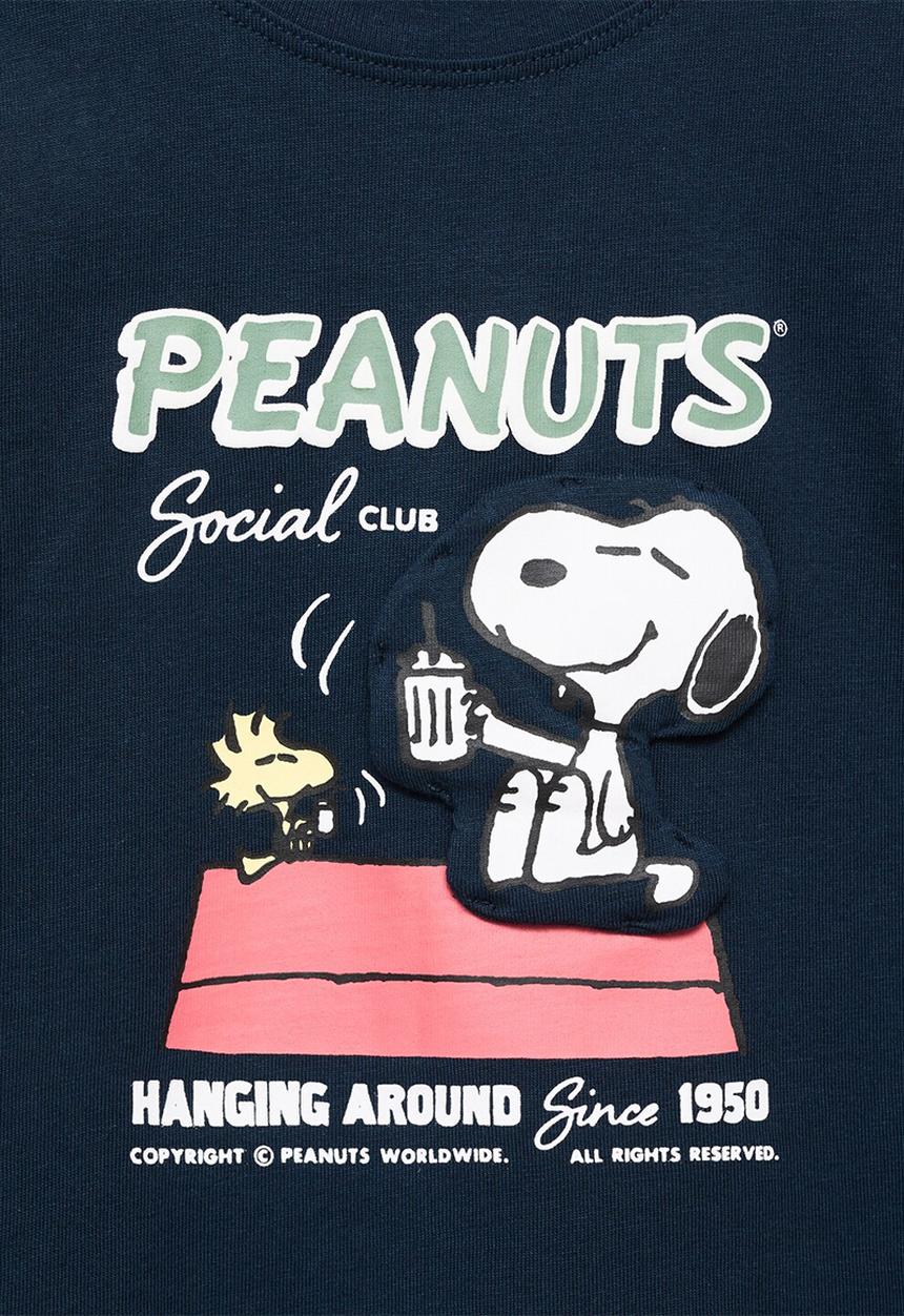 MANGO - T-shirt snhouse - navy