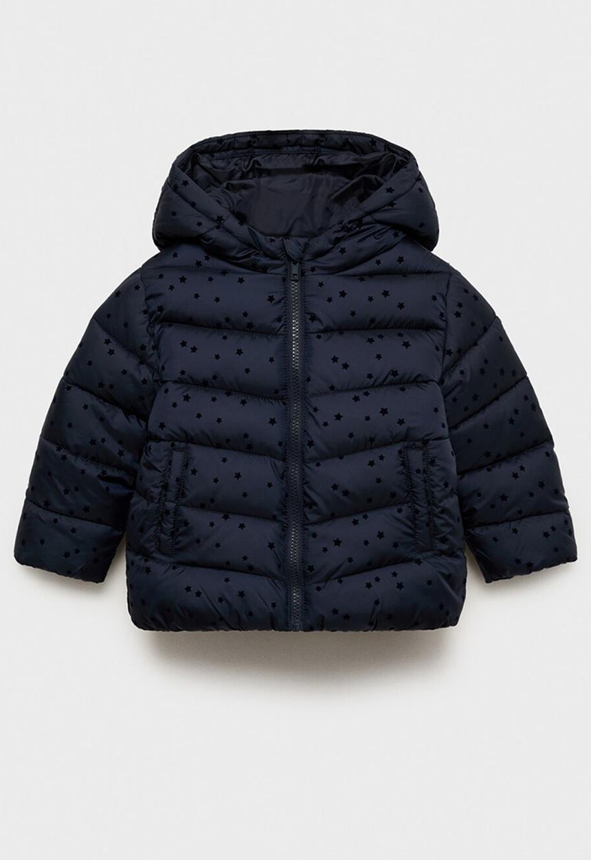 MANGO - Puffer coat carry - navy