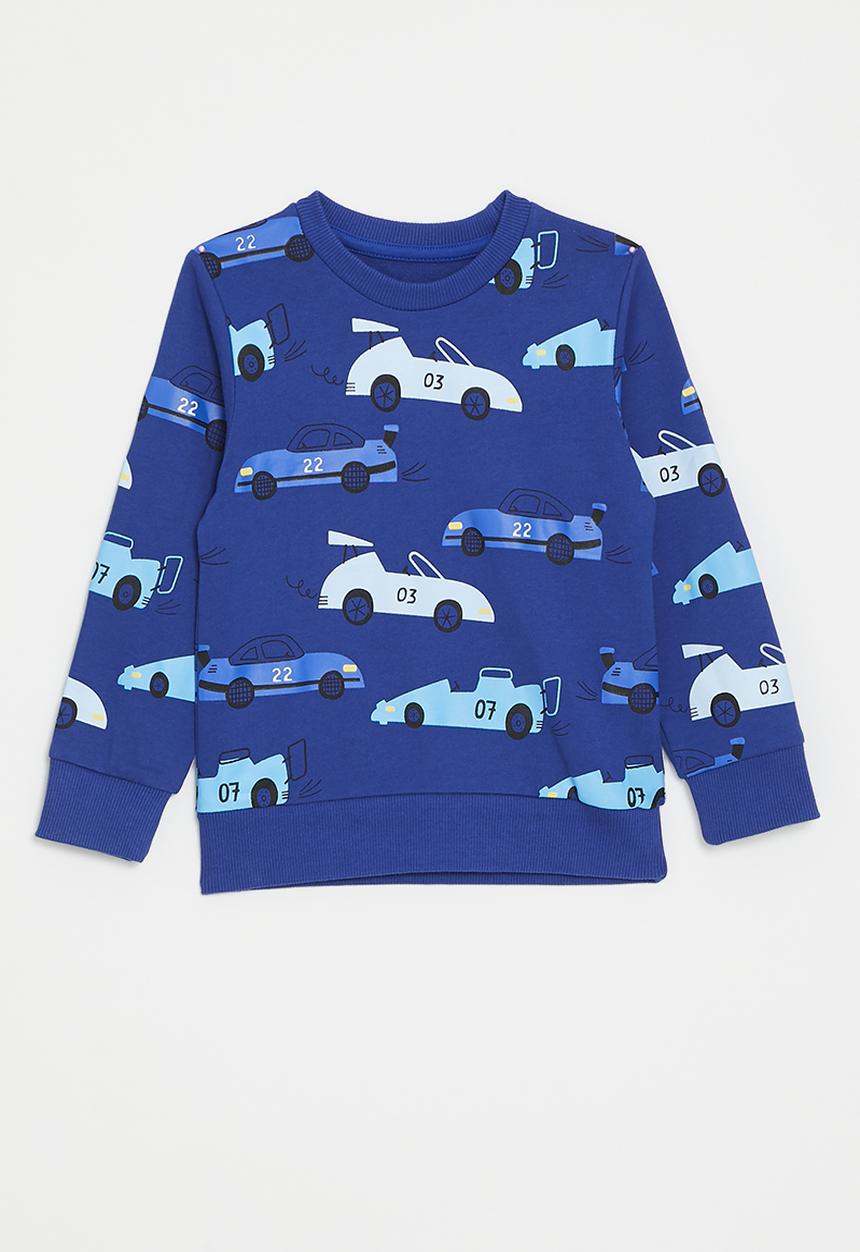 Pop Candy - Printed sweatshirt - navy/cars