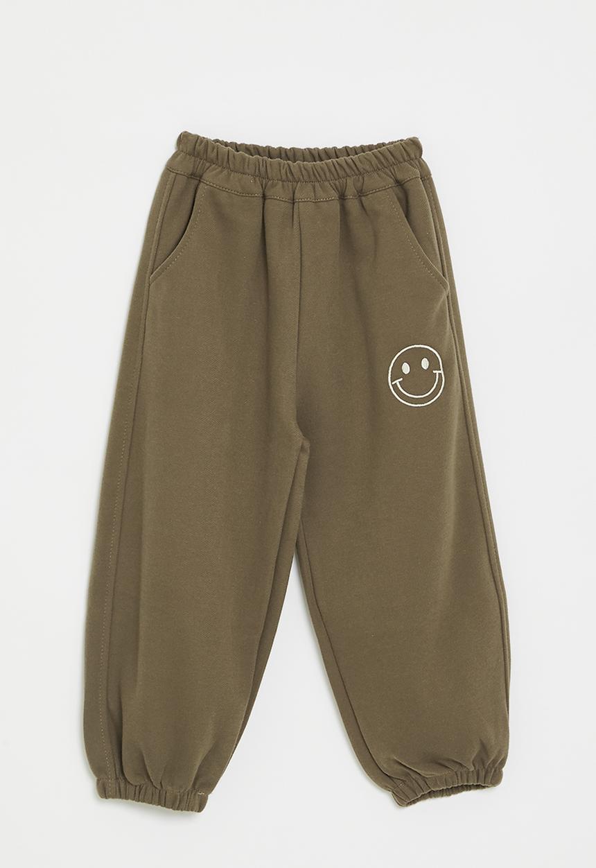 Pop Candy - Cuffed jogger pants - brown