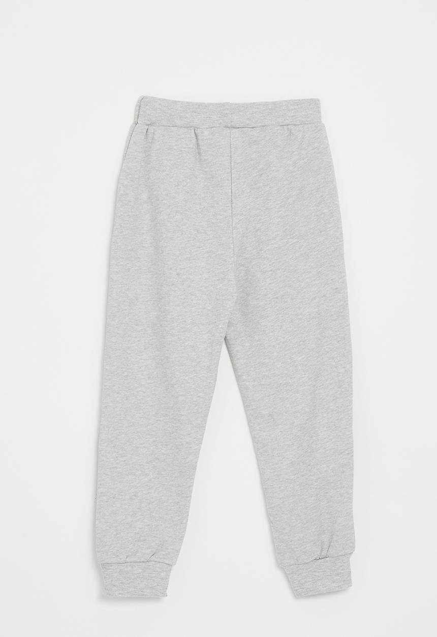 Pop Candy - Embroidered graphic joggers - grey