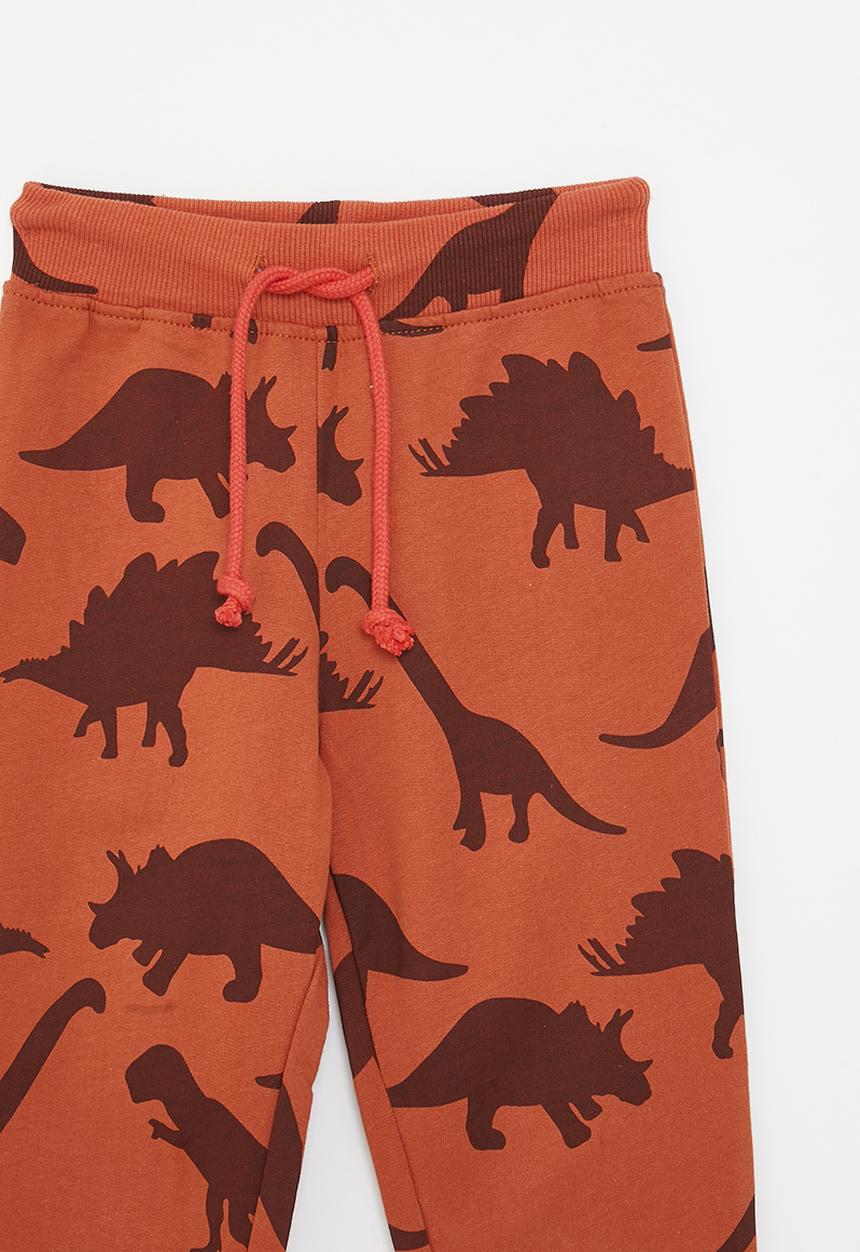 Pop Candy - Printed jogger - red/dino