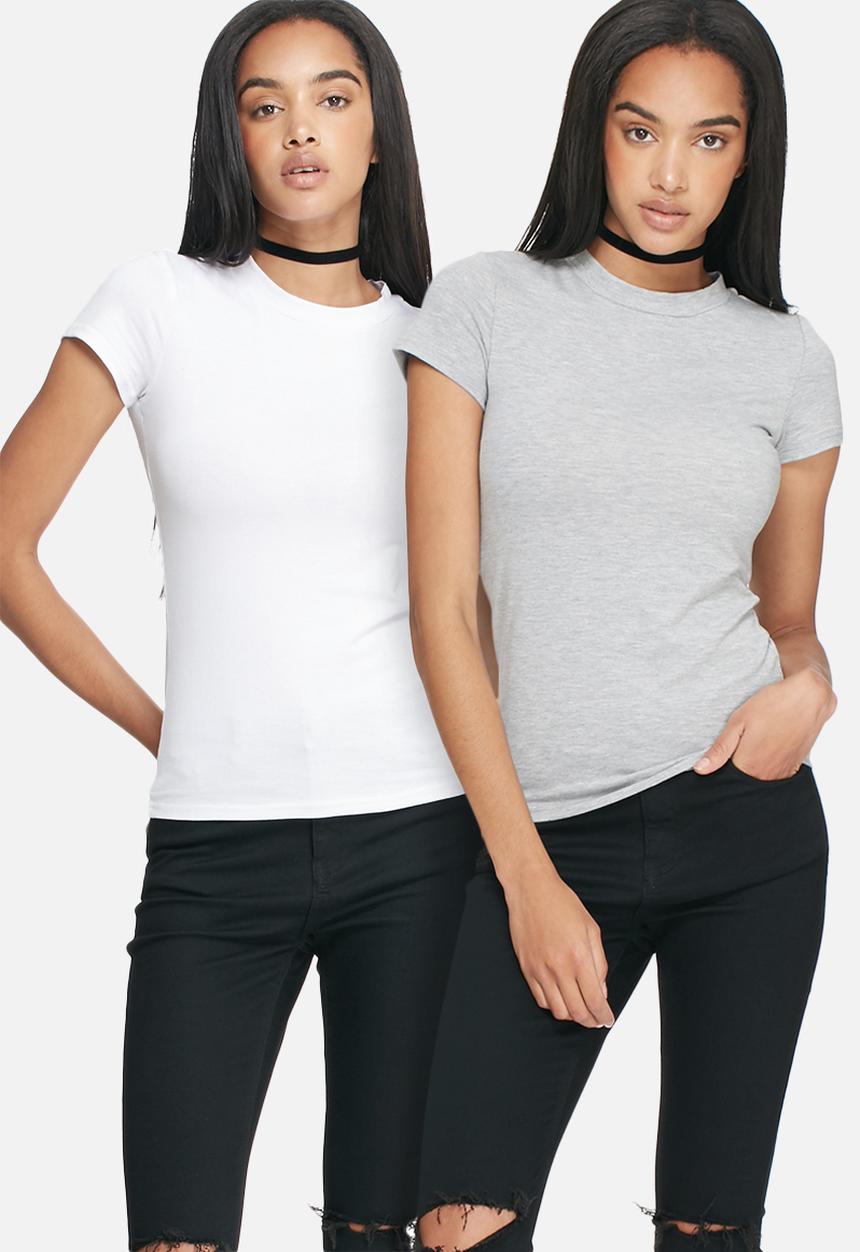 dailyfriday - Crew neck tee - 2 pack