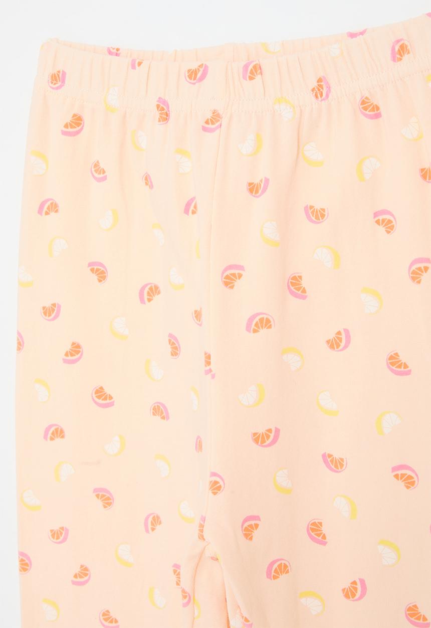 Pop Candy - Printed leggings - pale peach