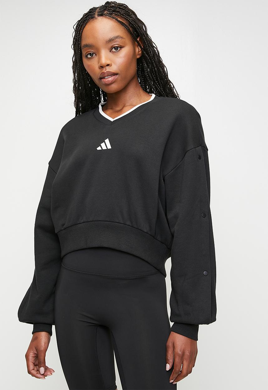 adidas Performance - W Sta Seas Crew Sweat Top  - Black