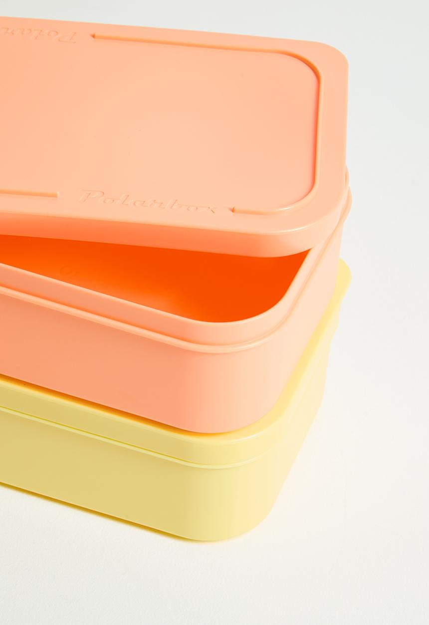 Polarbox - Polarbox w/Strap & 2 Lunch Box Orange/6L/1