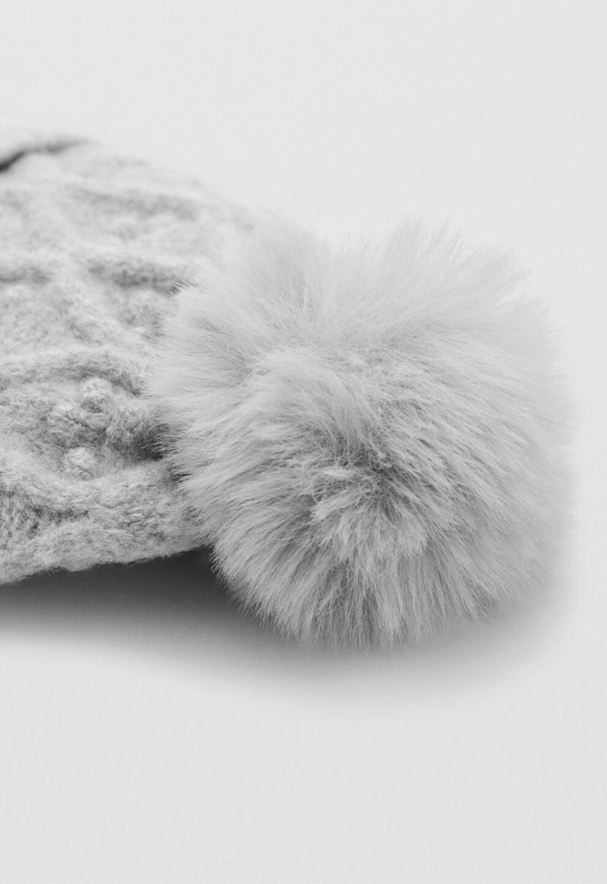 MANGO - Beanie BOLITAG - Grey