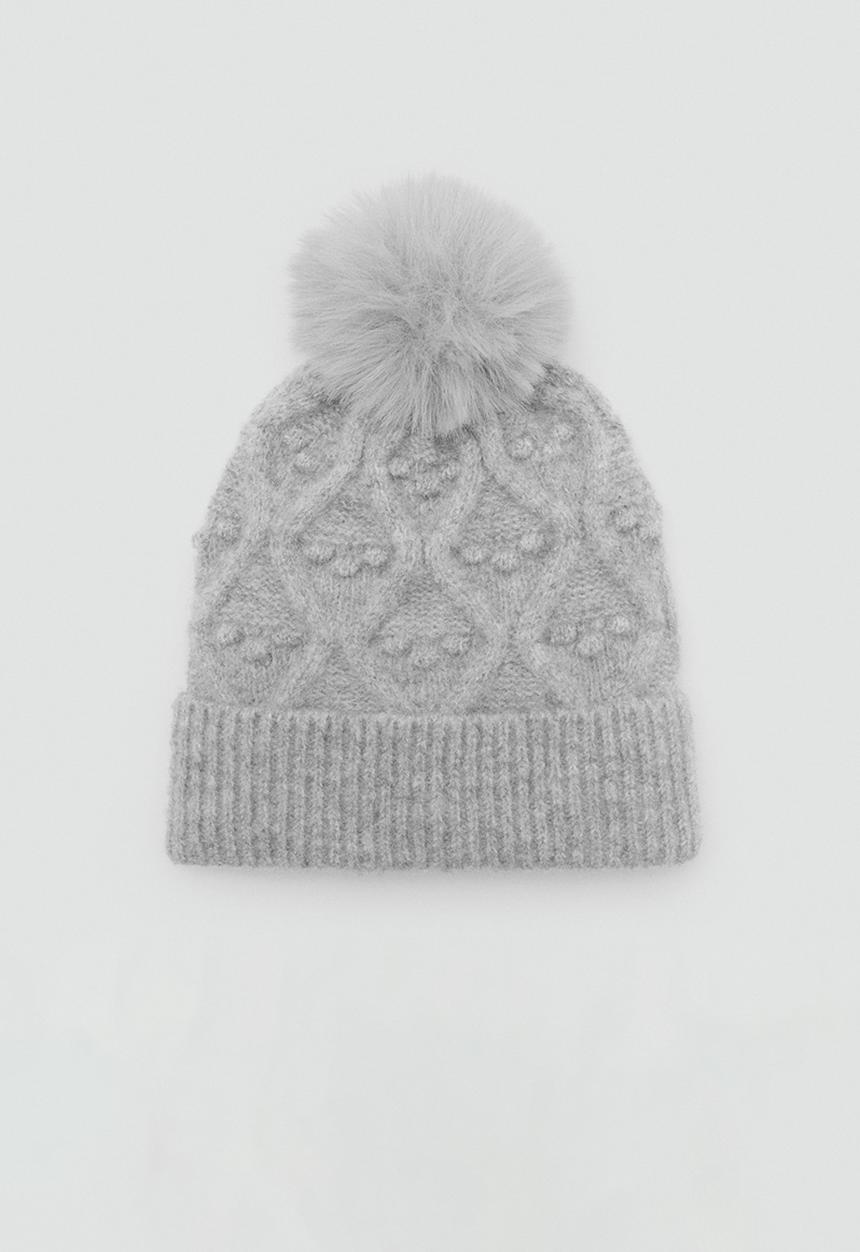 MANGO - Beanie BOLITAG - Grey