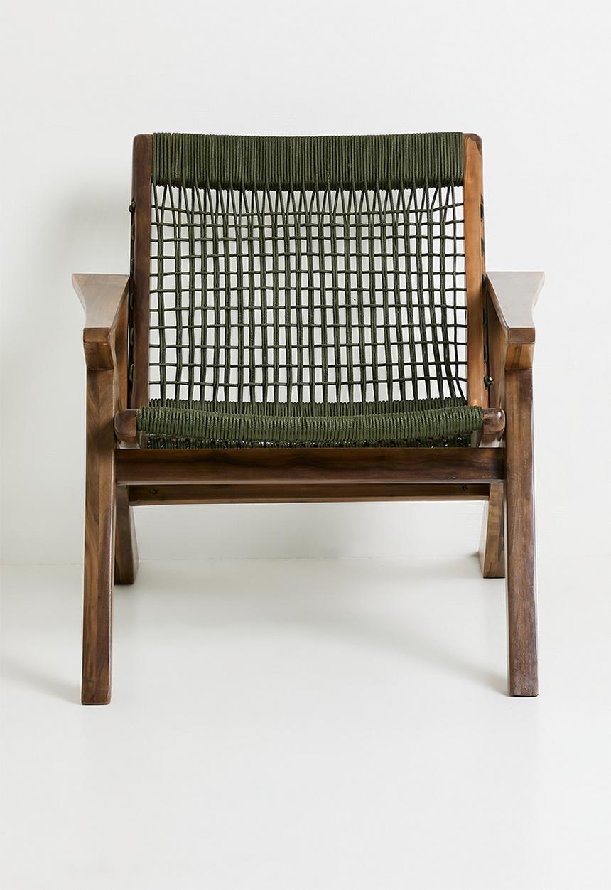 Homewood - Zuri Occasional Chair - Natural & Olive