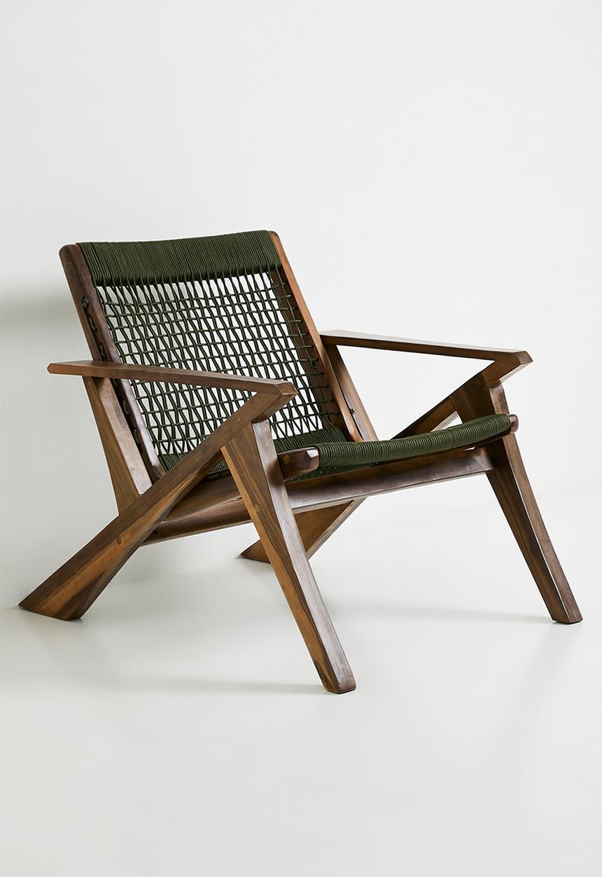 Homewood - Zuri Occasional Chair - Natural & Olive