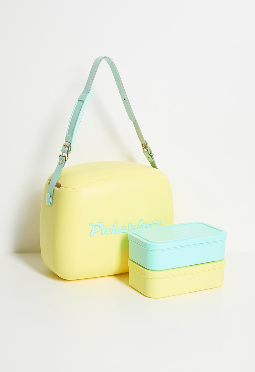 Polarbox - Polarbox W/Strap & 2 Lunch Yellow 6Lt/1