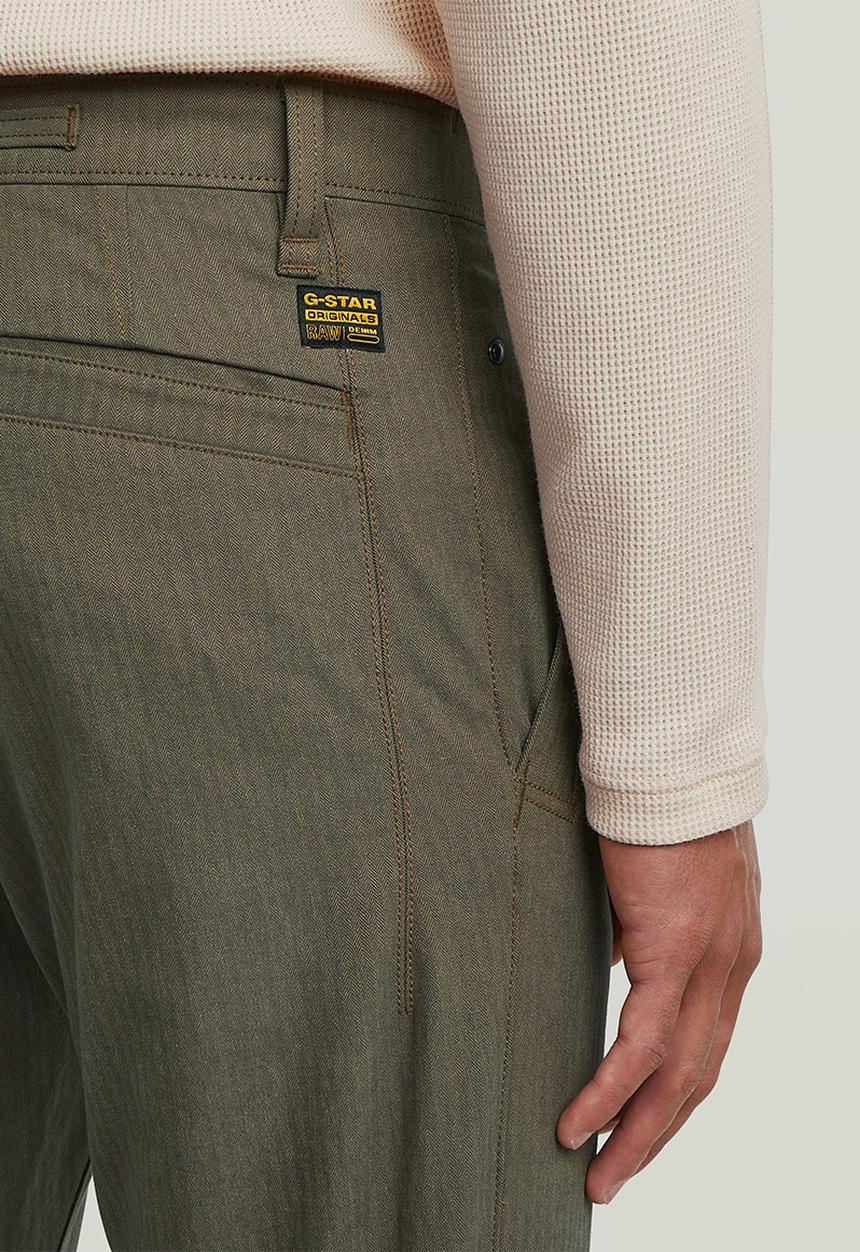 G-STAR - Bronson 3.0 slim chino - dk fawn/asfalt hb